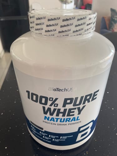 Customer photo review of BioTechUSA 100% Pure Whey Proteina 5 Lb