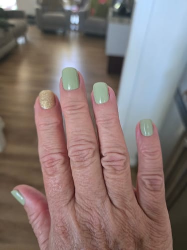 Customer photo review of Cameo | Plain Colour Nail Polish Wrap
