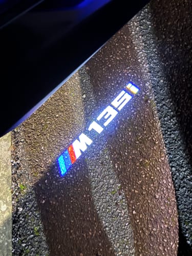 Customer photo review of BMW M LITE DOOR LIGHTS
