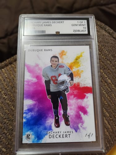 Customer photo review of Custom Graded Card