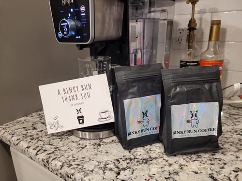 Customer photo review of Espresso Blend (Ground)