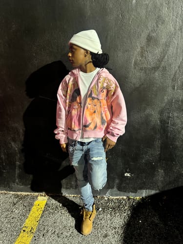 Customer photo review of Vale Forever Guardian Sweatpants Cream