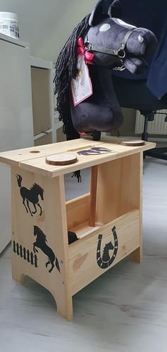 Customer photo review of Hobby Horse Cloony with Black Halter