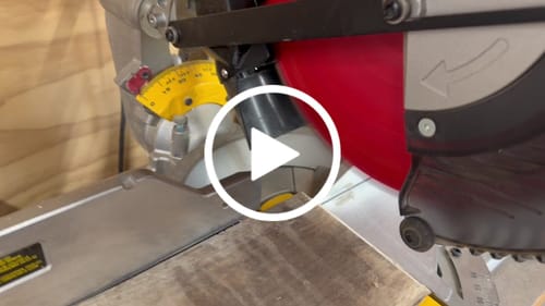 Customer video review of DeWalt DWS779/780 Sliding Miter Saw Dust Collection