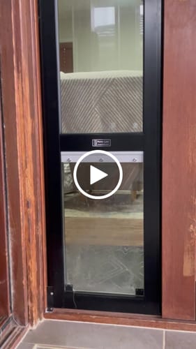 Customer video review of Pet Door Inserts
