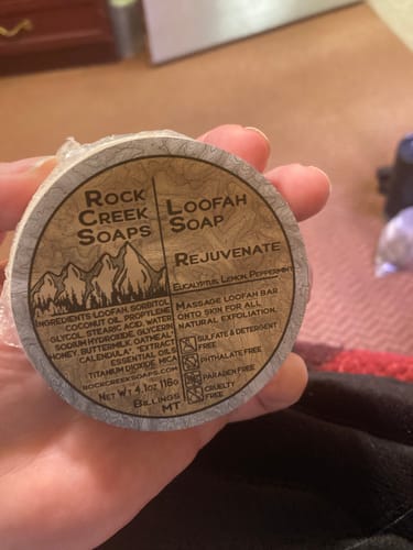 Customer photo review of Loofah Soap | All 4 Essential Oil Collection
