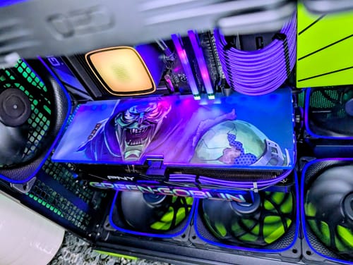 Customer photo review of Custom Design RGB GPU Support Bracket