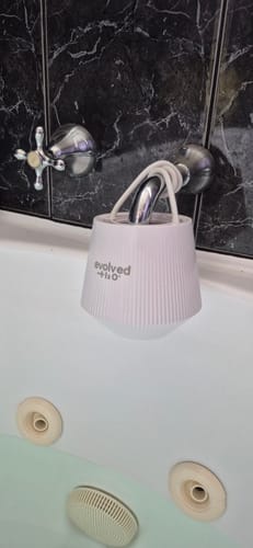 Customer photo review of Evolved H2O™ Advance Bath Filter