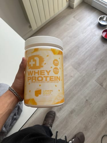 Customer photo review of +1© PREMIUM WHEY PROTEIN (1kg)
