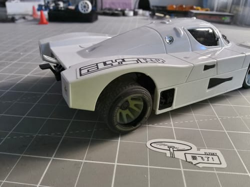 Customer photo review of XRM004-W WHEELS, RWD-Rears WIDE, light weight, two (2) WHITE*