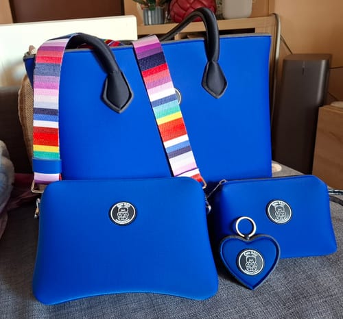 Customer photo review of TRIO | Shopping Maniglie + Pochette + Trousse