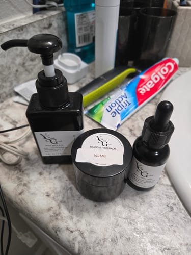 Customer photo review of BEARD BALM