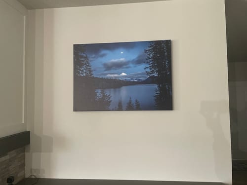 Customer photo review of Mount Hood & The Moon