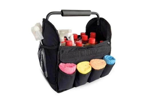 Customer photo review of Qoolish Car Caddy - Car Cleaning and Detailing Essential