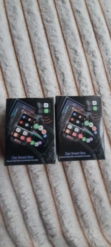 Customer photo review of 2in1 Wireless CarPlay Adapter Android Auto Wired to Wireless Automatic Connection AI Smart Box for All Cars With Wired CarPlay