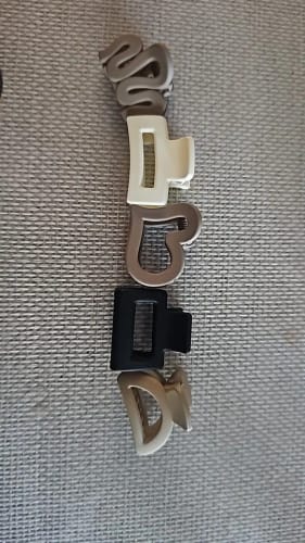 Customer photo review of 5/10/20/30pcs Beige Mixed Pack Small Clips, Cute Girl Accessories - Perfect for Daily Use, Special Occasions, or Travel Gifts