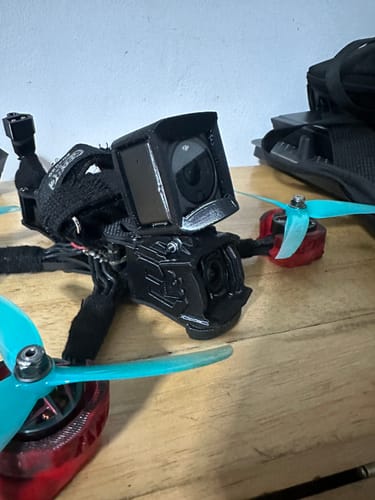 Customer photo review of DJI Action 2 Mount – Freestyle Cage