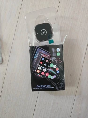 Customer photo review of 2in1 Wireless CarPlay Adapter Android Auto Wired to Wireless Automatic Connection AI Smart Box for All Cars With Wired CarPlay