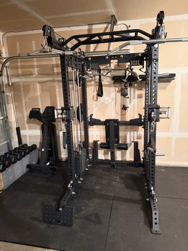 Customer photo review of Blazzed HD1 Squat Rack Functional Trainer