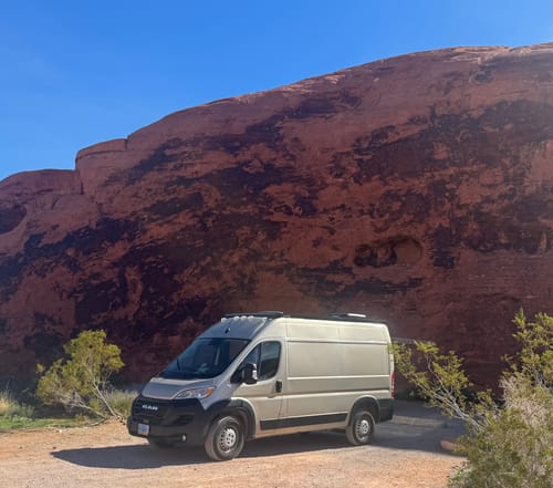 Customer photo review of Ram ProMaster Roof Rack - Premium - 136" High Roof