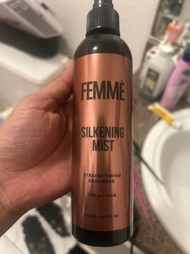 Customer photo review of Silkening Mist