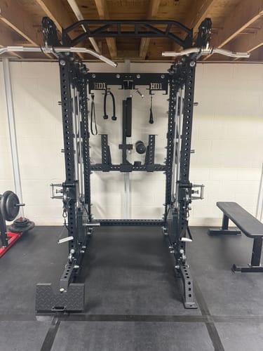 Customer photo review of Blazzed HD1 Squat Rack Functional Trainer