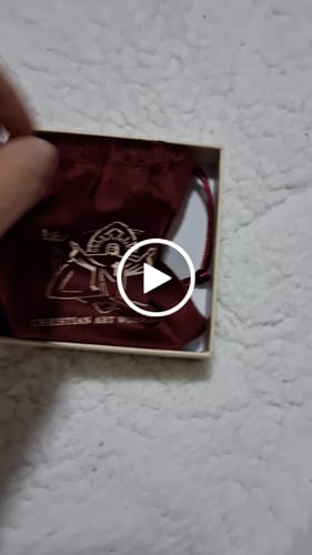 Customer video review of FREE Today: Classic Jesus Crucifix Pendant Necklace: Multi - Tone Metal Craft