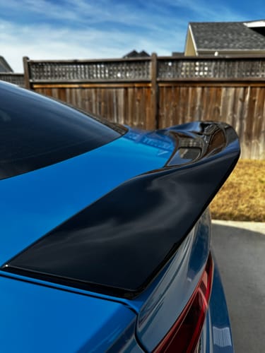 Customer photo review of 2018–2025 Audi A5 / A5 S-Line / S5 / RS5 F5 Coupe & Sportback Trunk Spoiler - Duckbill Style