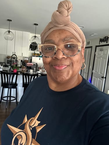 Customer photo review of Spectacular Star T-shirt