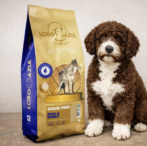 Customer photo review of Grain Free Adult Duck & Rabbit