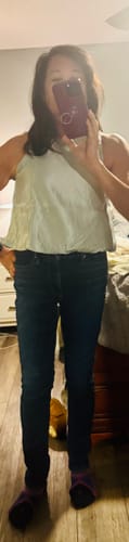 Customer photo review of Mint Sleeveless Balloon Top *FINAL SALE*