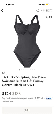 Customer photo review of Women's TA3 NWT One Piece Swimwear