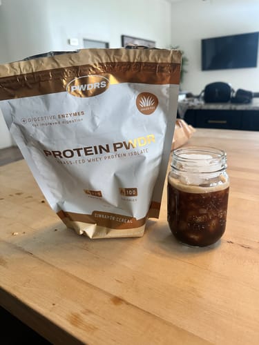 Customer photo review of PROTEIN PWDR