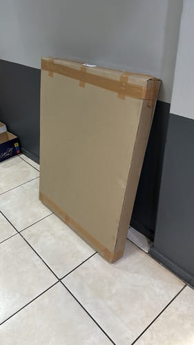 Customer photo review of 3 x A0 Super Big Canvas (80.9x102,5cm)
