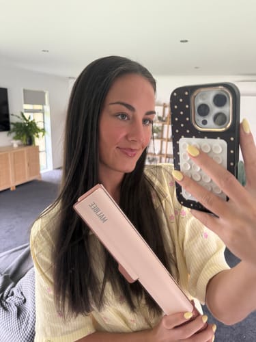 Customer photo review of Malibee 2-in-1 Air Straightener