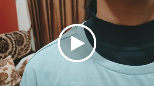 Customer video review of Neck and Sleeve Extender Black