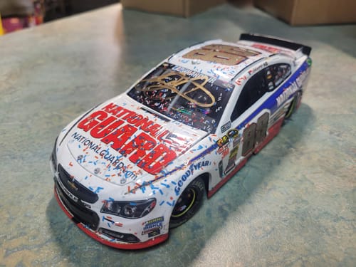 Customer photo review of Dale Earnhardt Jr Autograph Signing