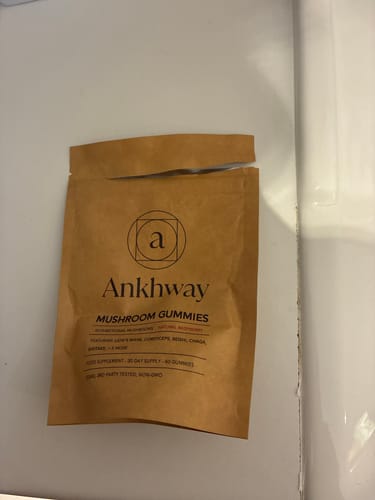 Customer photo review of Mushroom Gummies