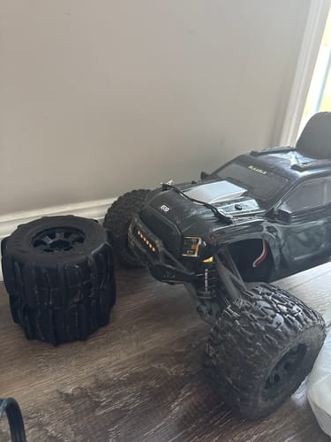 Customer photo review of RC Paddle Tires For RZ001