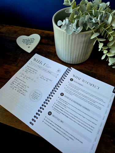 Customer photo review of Know Your Flow Planner: A 12-week journey to understanding your cycle