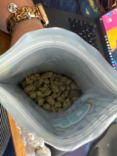 Customer photo review of Purple Trainwreck Minis - 28 Grams - Sativa