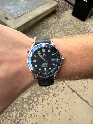 Customer photo review of Glomar Explorer - Hook And Loop Watch Strap