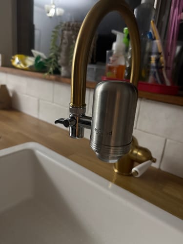 Customer photo review of Evolved H2O™ Advanced Tap Filter