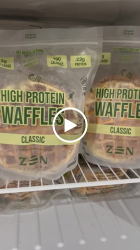 Customer video review of Zen Protein Waffles - Classic