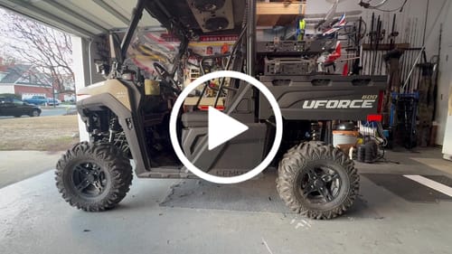 Customer video review of 2022 to 2025 CFMoto UForce 600 — 2.5in Lift Kit