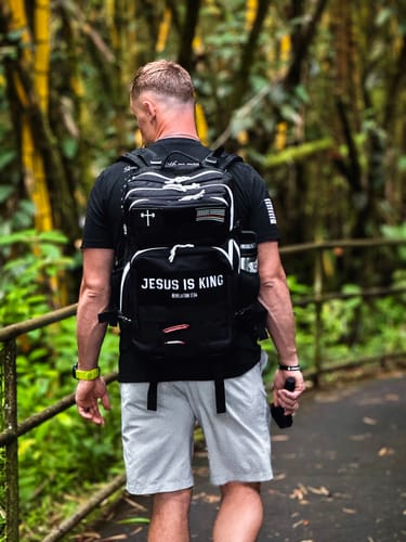 Customer photo review of HolStrength 45L Tactical Backpack