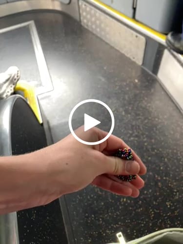 Customer video review of SPEKS Silver Magnetic Balls