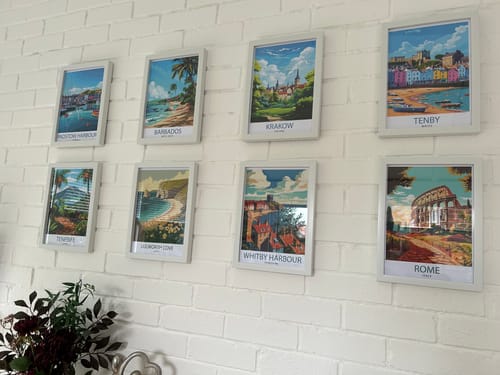Customer photo review of Tenerife Spain Travel Poster Tenerife