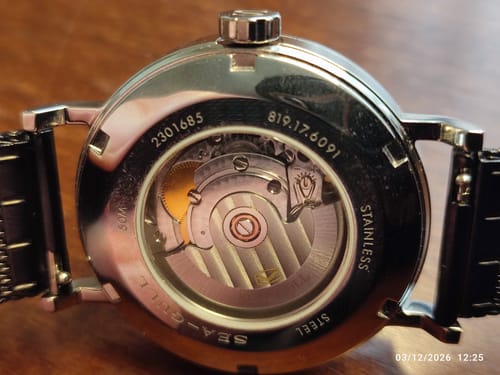 Customer photo review of Business | Couple Watch | Calendar | 40mm/34mm