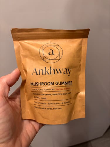 Customer photo review of Mushroom Gummies